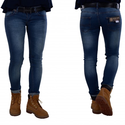 Damen Jeans Hose Straight Fit Leg Damenjeans Damenhose Hüfthose Denim Sexy Jeans