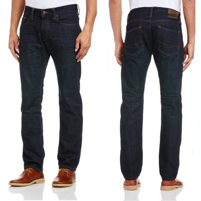 Herren Straight Fit Leg Jeanshose