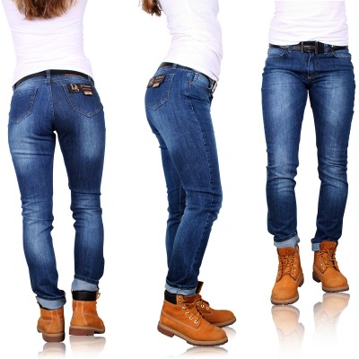 Damen Jeans Hose Straight Fit Leg Damenjeans Damenhose Hüfthose Denim Sexy Jeans