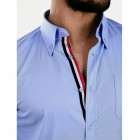 D´Sema® Herren Langarm Hemd Modell 2