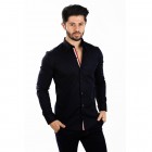 D´Sema® Herren Langarm Hemd Modell 2