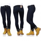 D´Sema Damen Straight Fit Gerades Bein Jeans Regular Fit Hüftjeans Hosen Damenjeans Women Frauen Hüft Hose